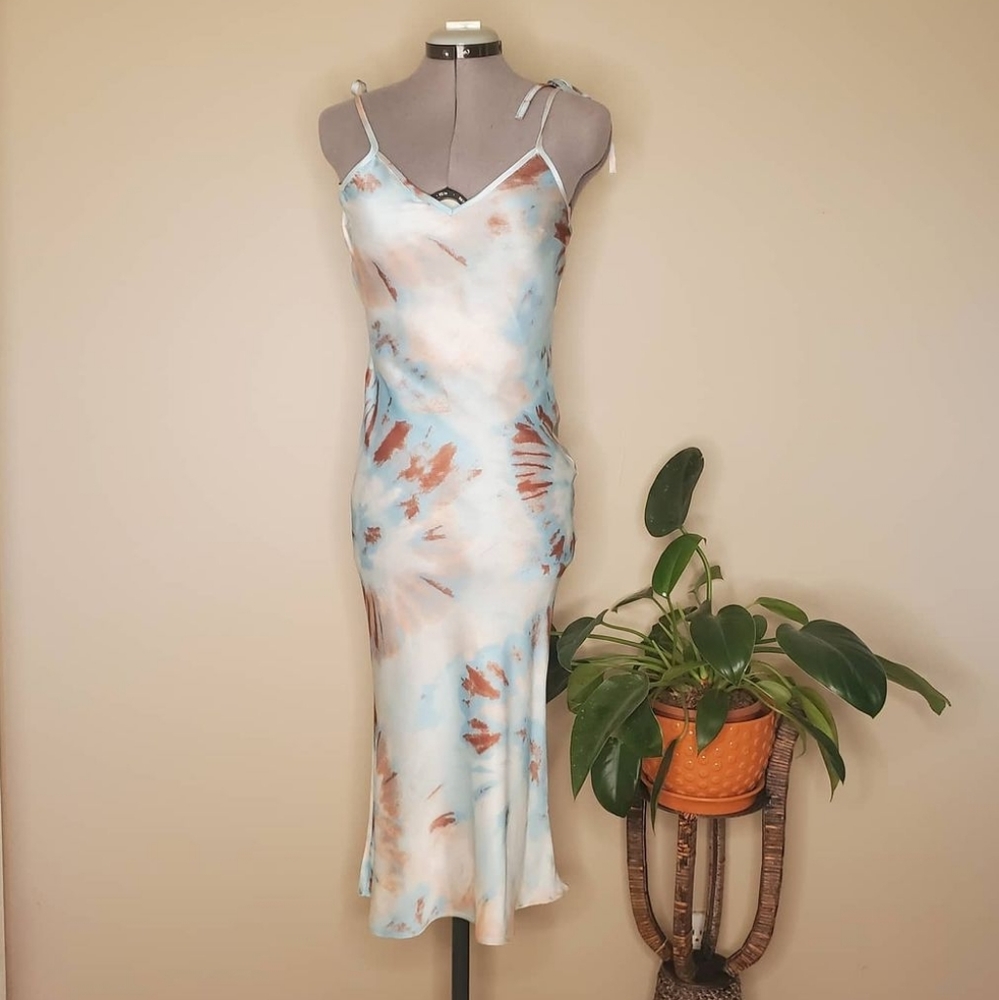 Tie dye Slip dress